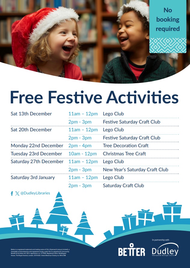 Dudley Library - Children's Festive Activities